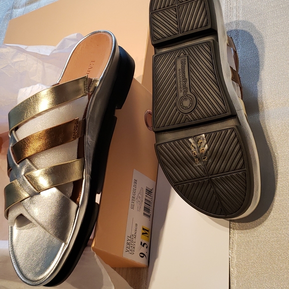 L'Amour Des Pieds New VERYL Orthotic Comfort Mule Sandal Leather Women's NIB - Picture 10 of 15